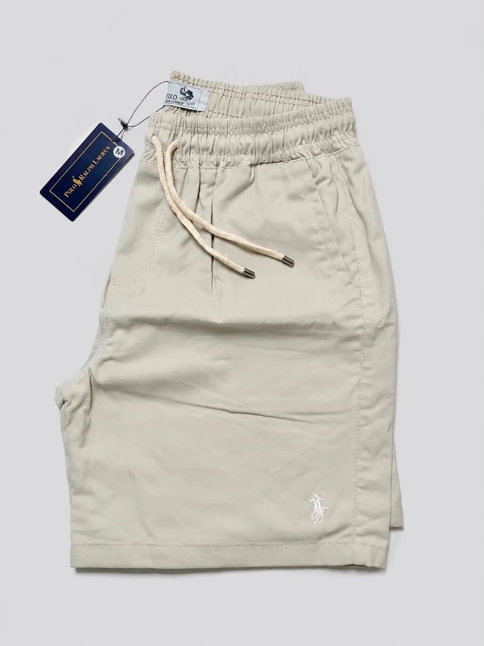 Short Sarja Premium bolso embutido 