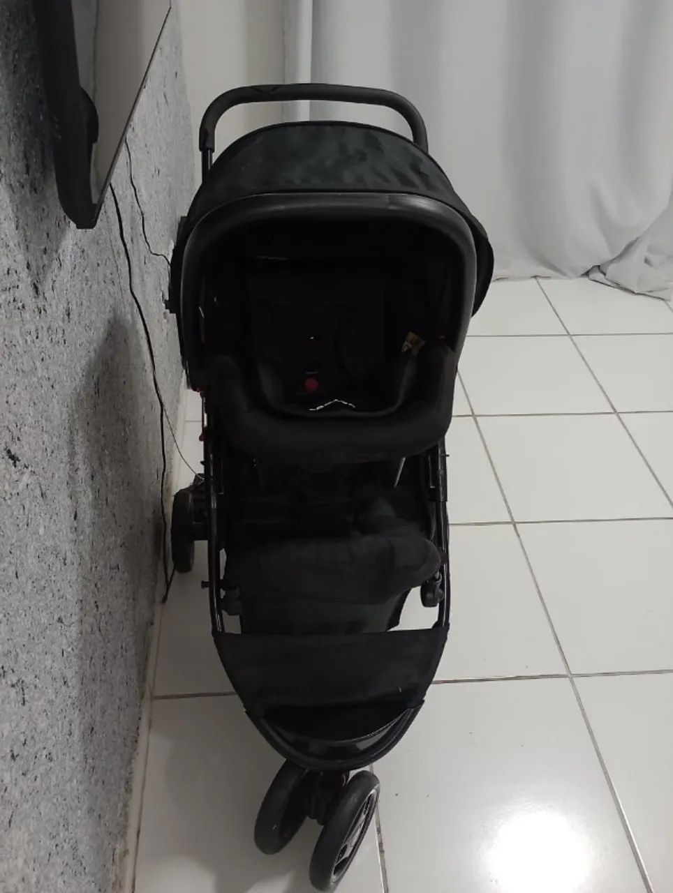 Carrinho+ bebê conforto - Foto 4
