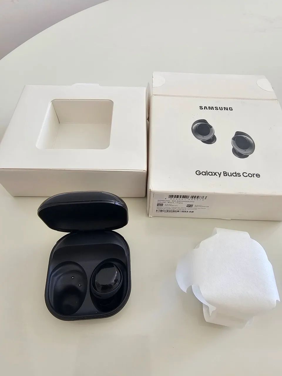 Galaxy Buds Core com caixa e acessórios originais (Apenas o lado direito)