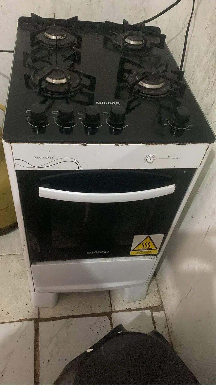 Fogão 4 bocas vidro  - Foto 2