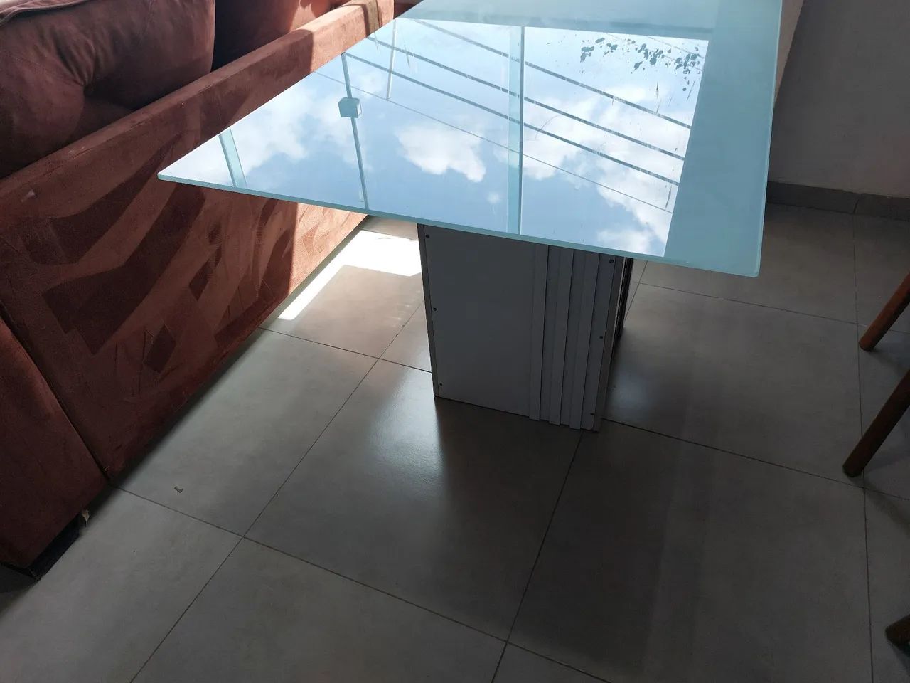 Mesa de vidro nova - Foto 2
