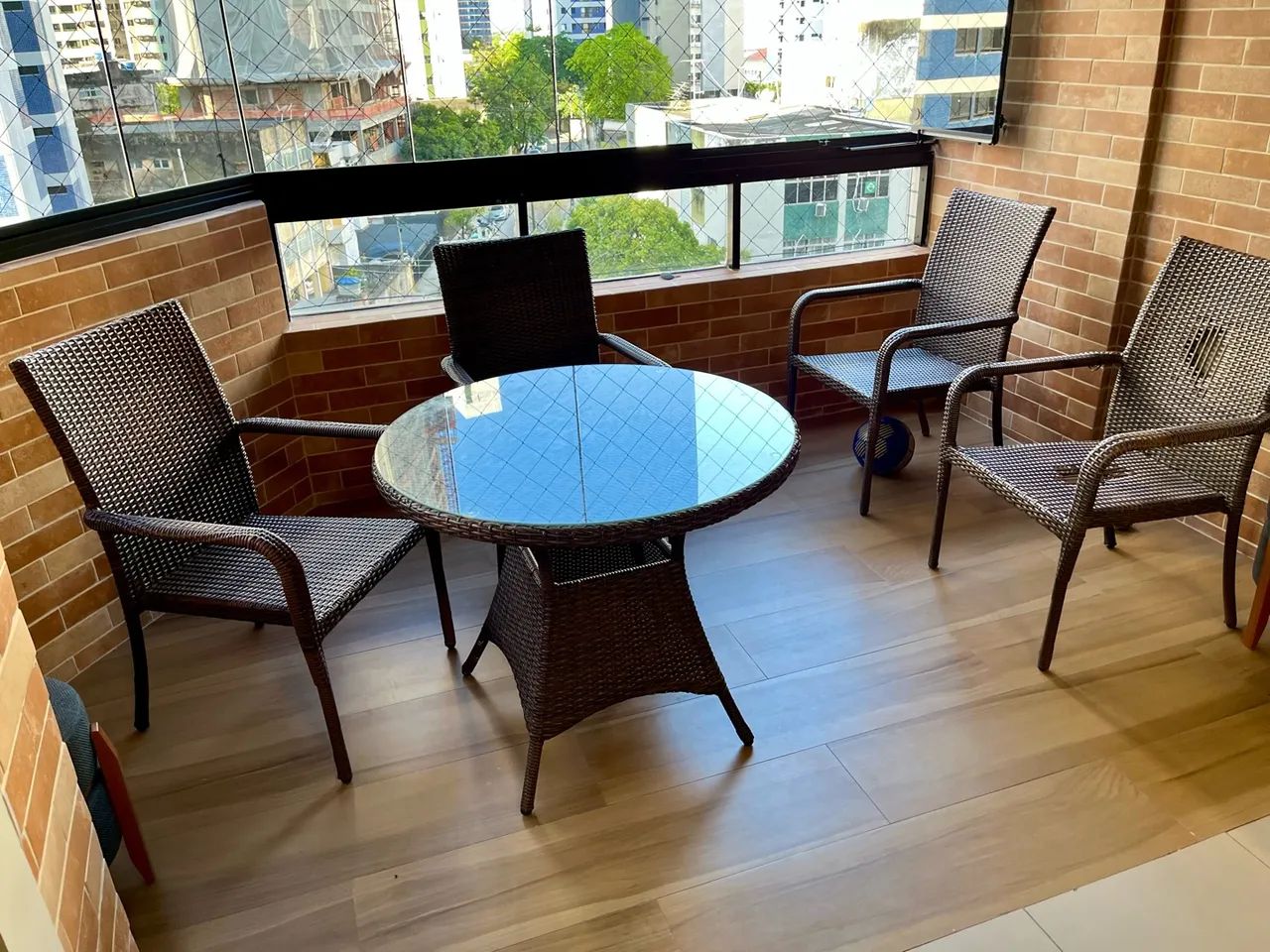 Conjunto de móveis para varanda ou sala - Foto 3