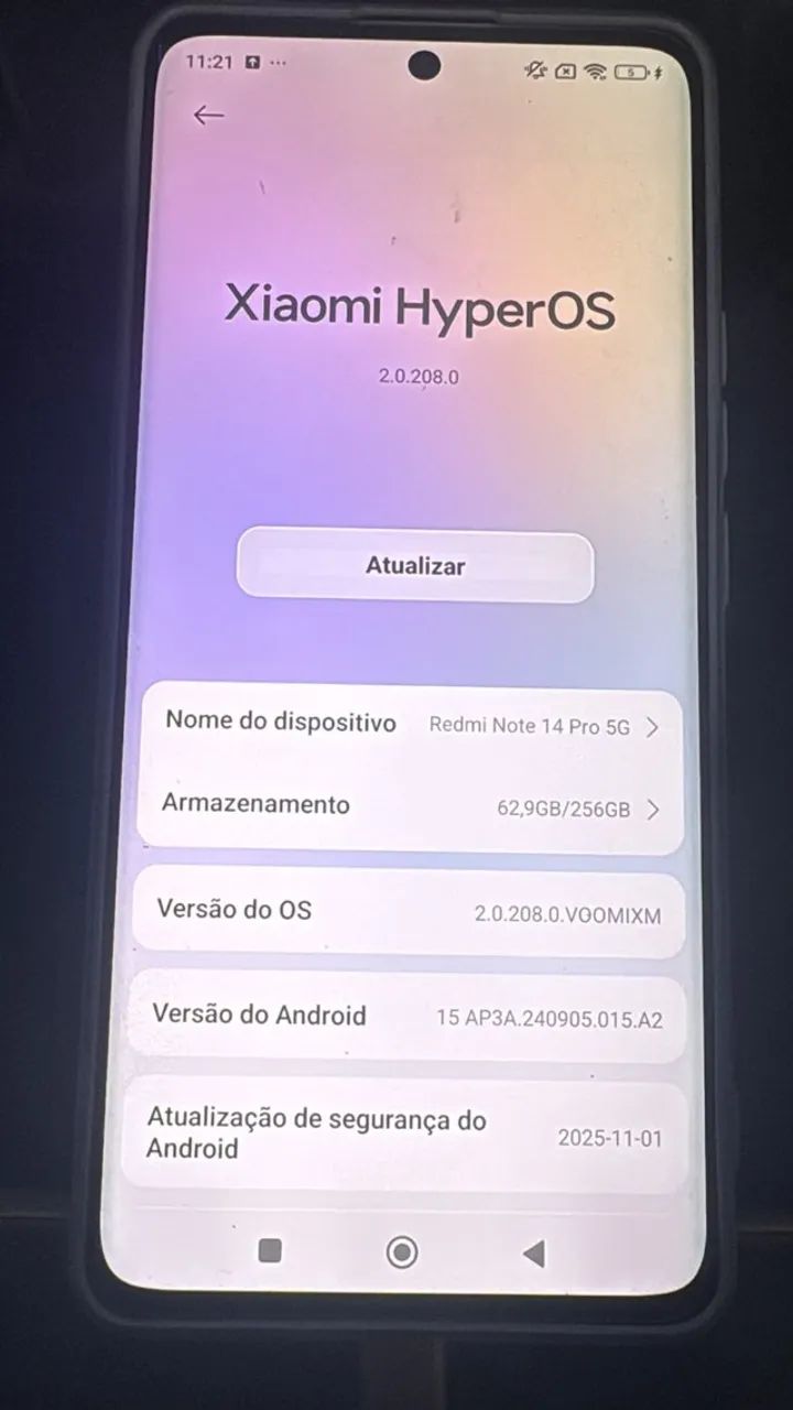 Celular Redmi Note 14 Pro 5G
