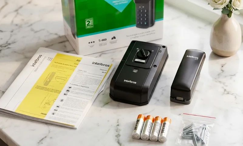 Fechadura Digital Intelbras FR 10 Nova, Completa e Prática