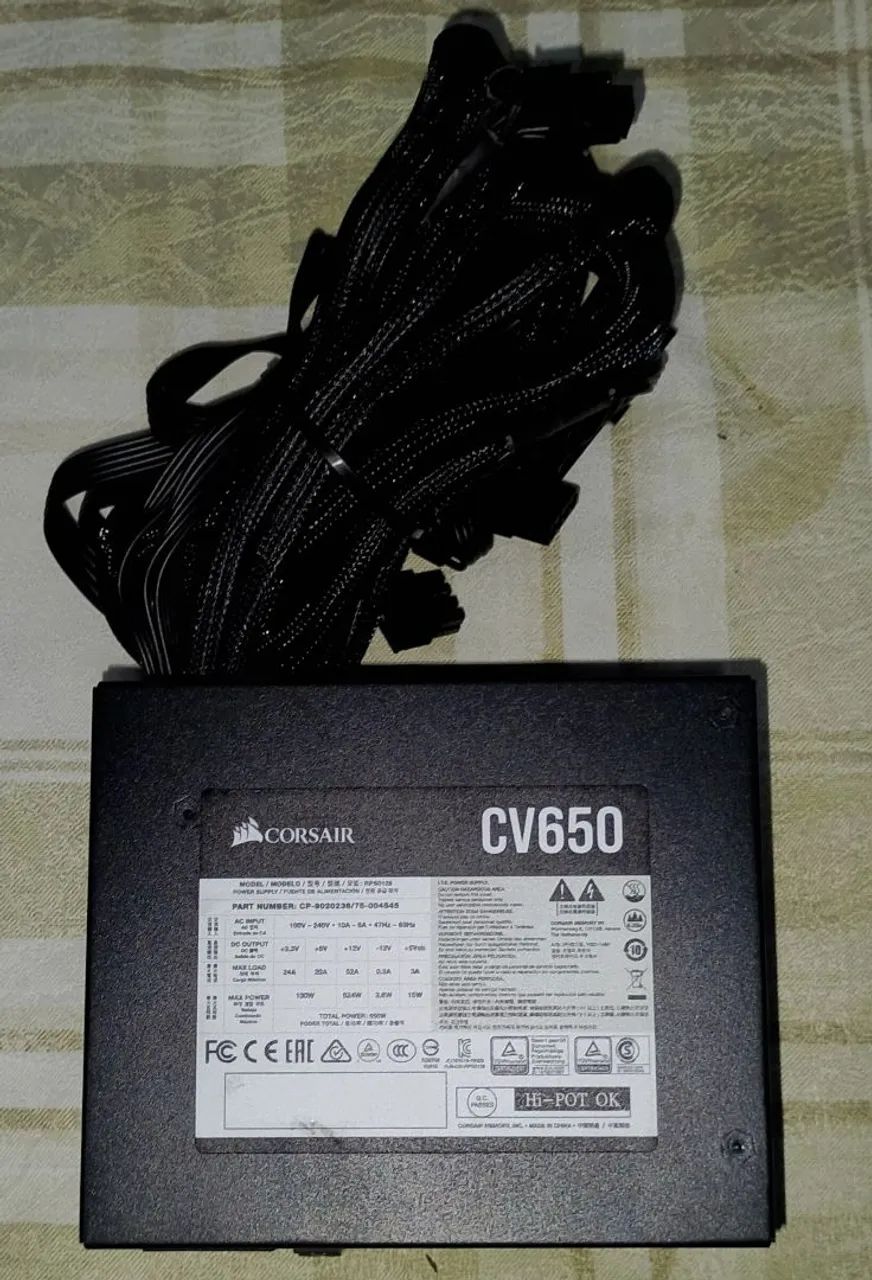 Corsair 650w CV650 - Foto 3