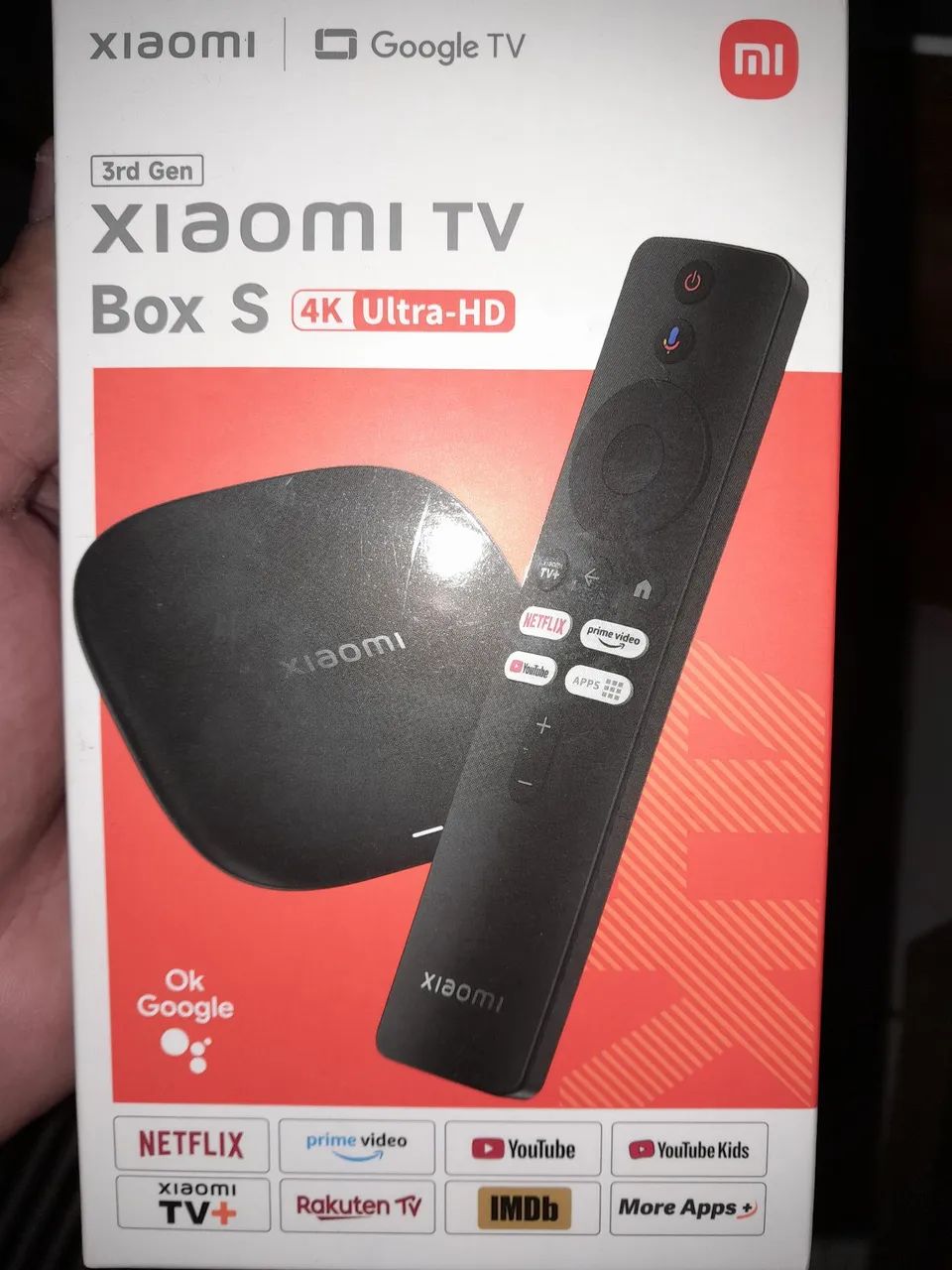 TV Box Xiaomi Box 4k Nova Lacrada Última Geração  - Foto 3