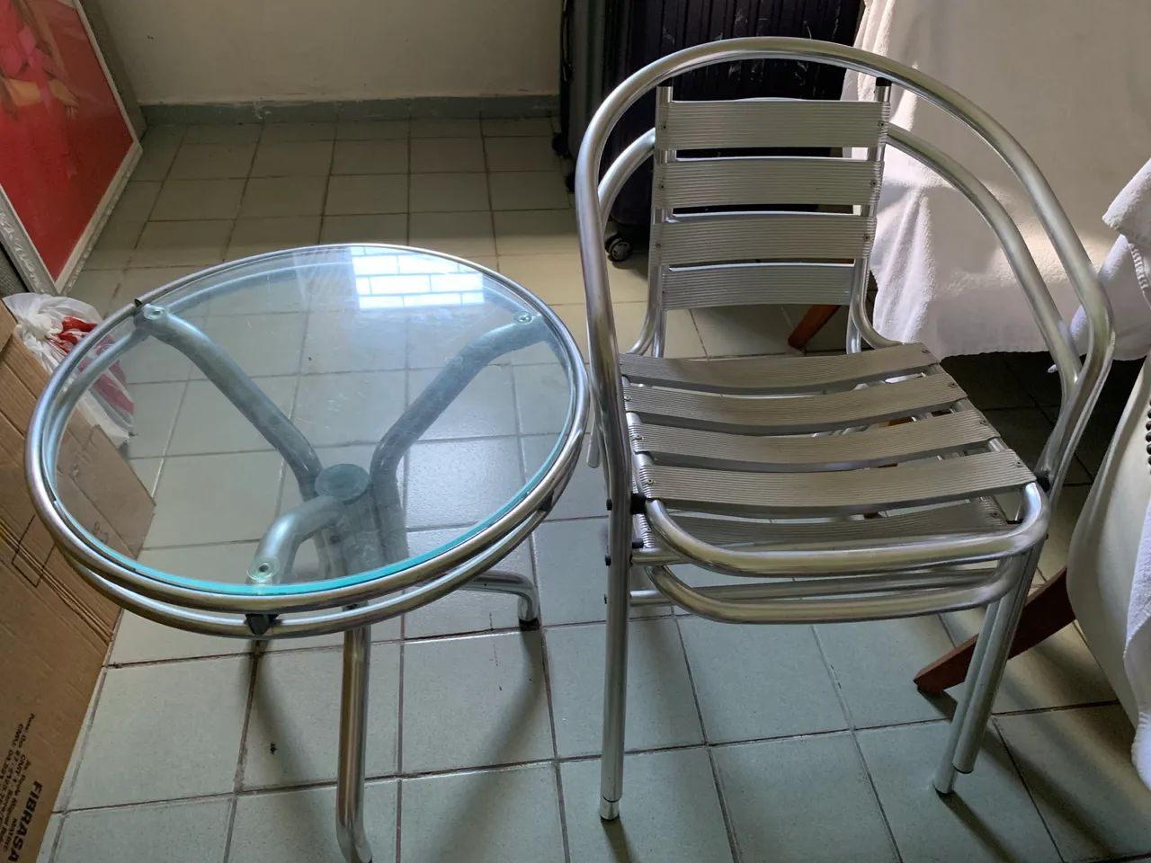 Conjunto Terraço em Alumínio 
