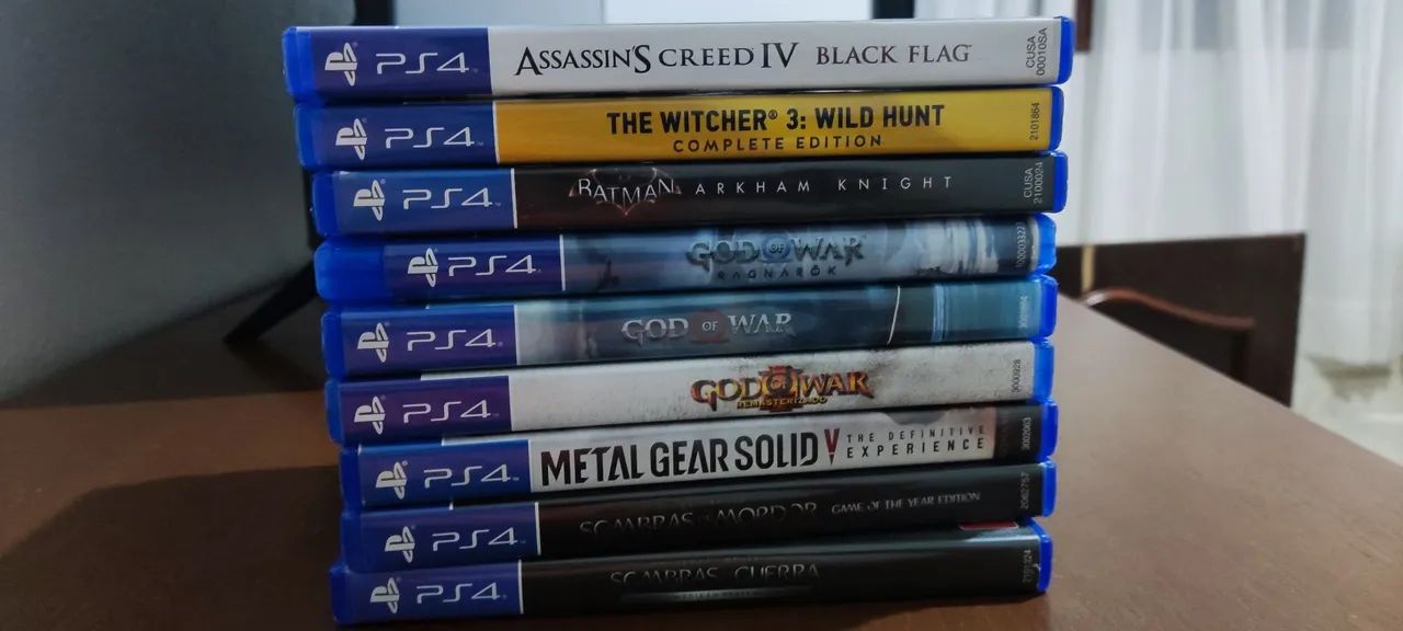 Ps4 FAT+ controle + 9 jogos - Foto 2