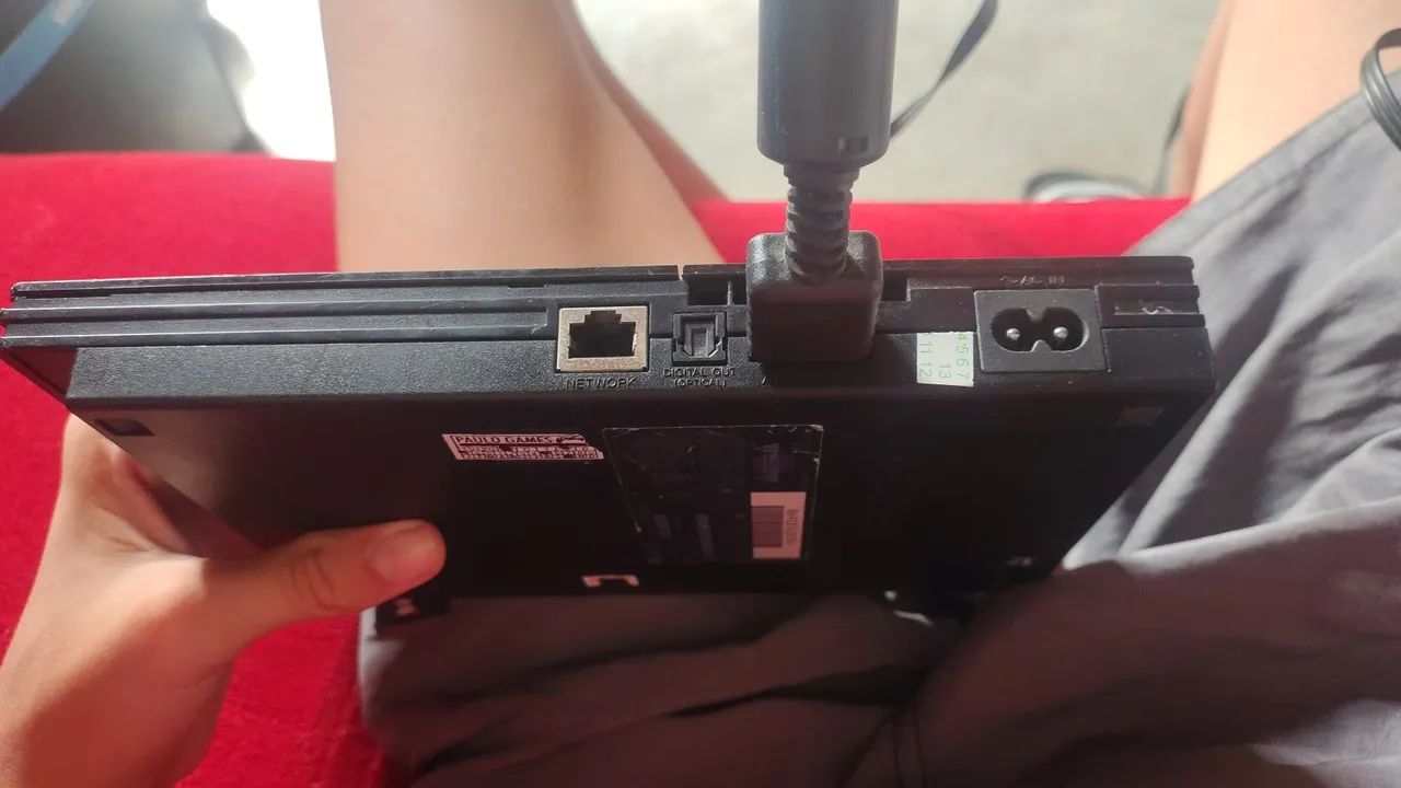 PS2 (com defeito) pra retirada de peça e leitor original - Foto 4
