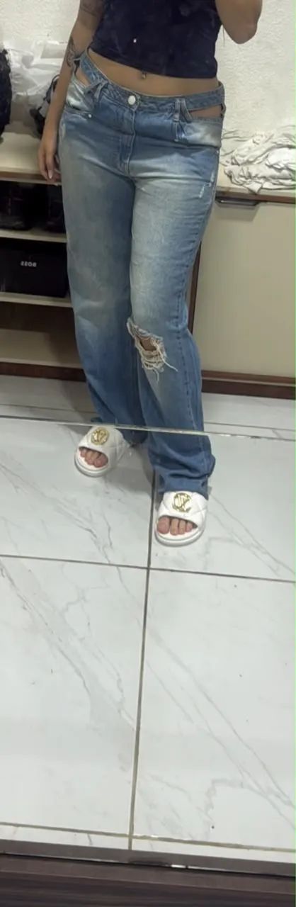 Calça jeans bana bana star 