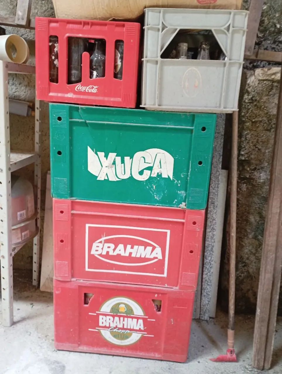Engradado com  vasilhames (leia a descri ção) - Foto 2