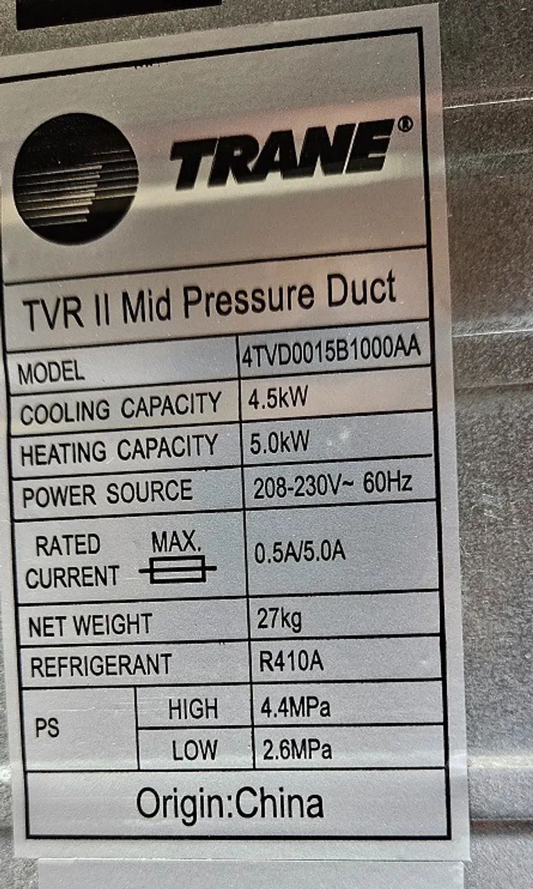 Ar Condicionado Trane TVR II Inverter Mini VRF 55.000 Btus - Foto 6