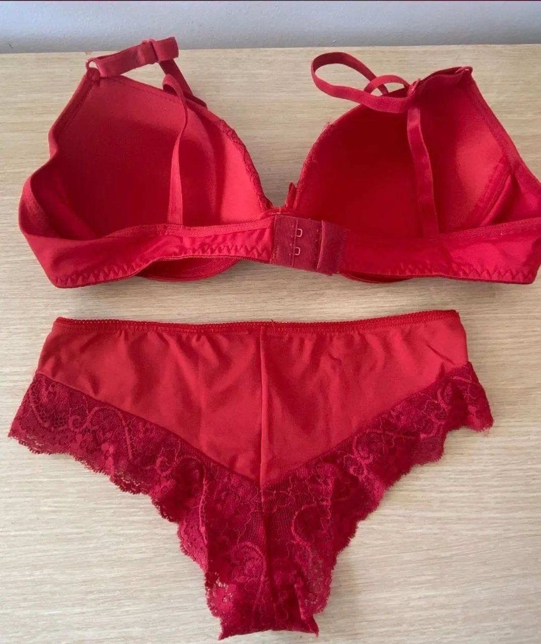 Conjunto lingerie vermelho  - Foto 3