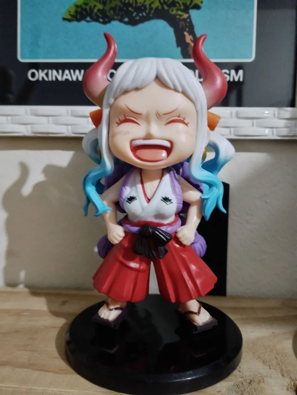 One piece Yamato boneco 