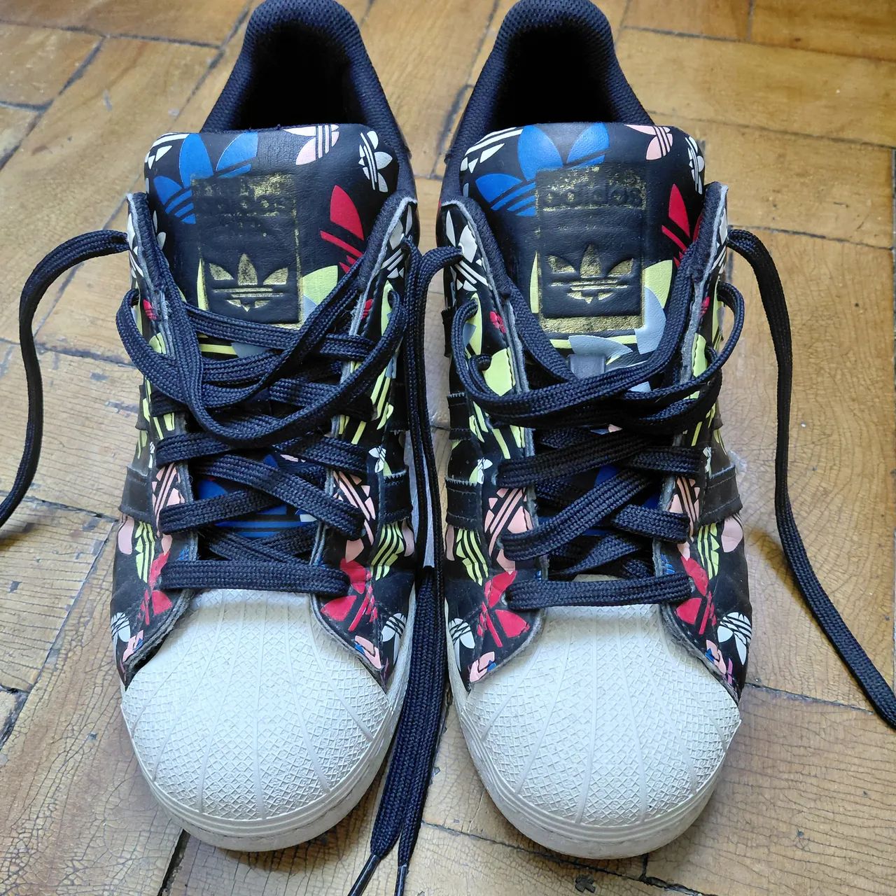 Tênis Adidas original Superstar 40 - Foto 4