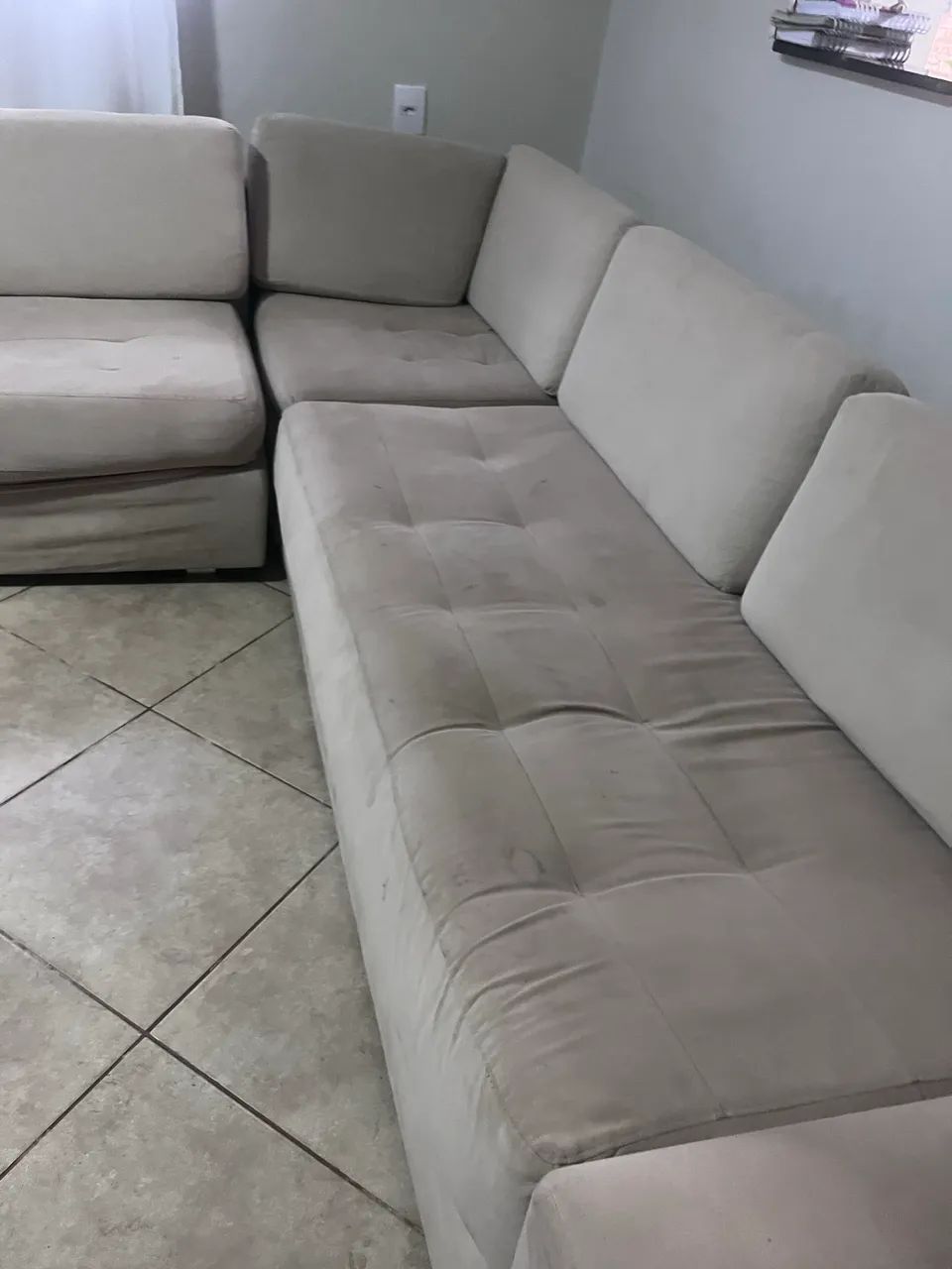 Sofa de ?L? de 5 Lugares - Foto 5