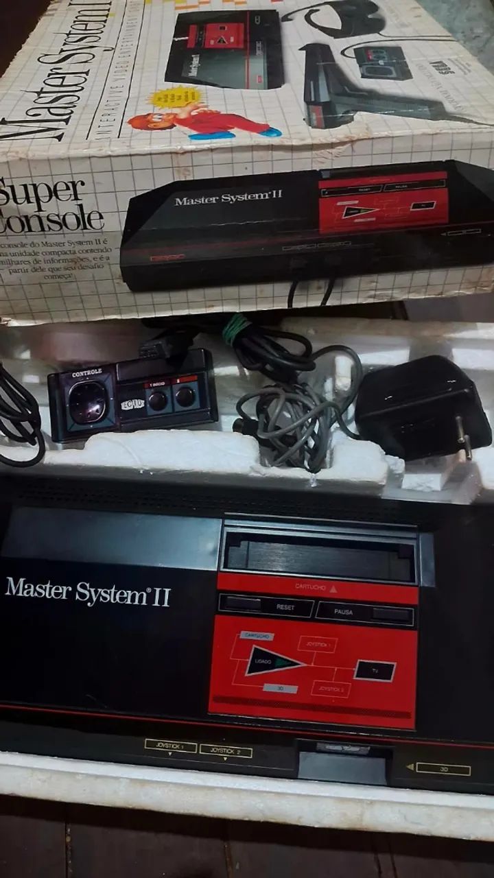 Master System II TecToy SEGA com Caixa Original  - Funcionando Perfeitamente - Foto 4