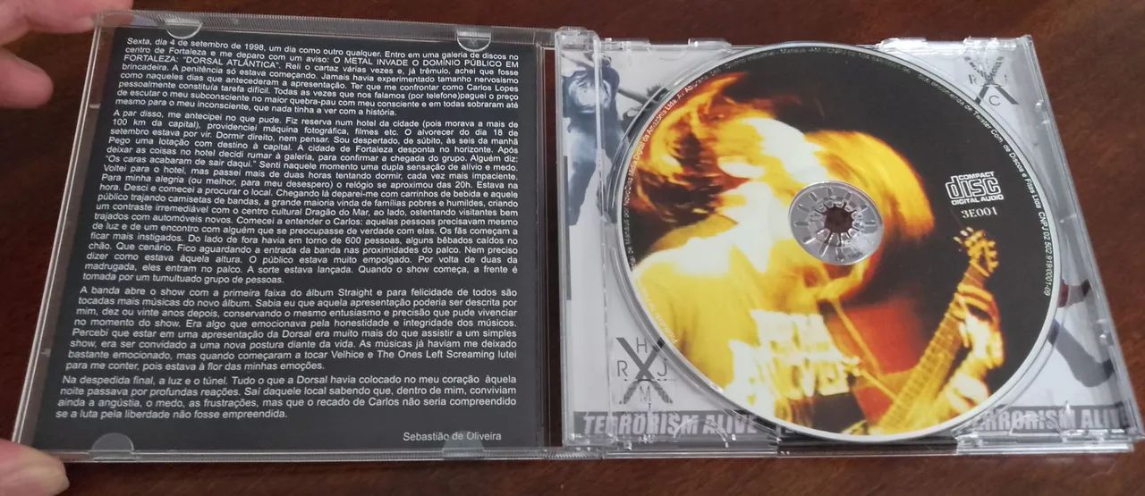 CD Dorsal Atlântica - Terrorism Alive (2007) - Foto 2