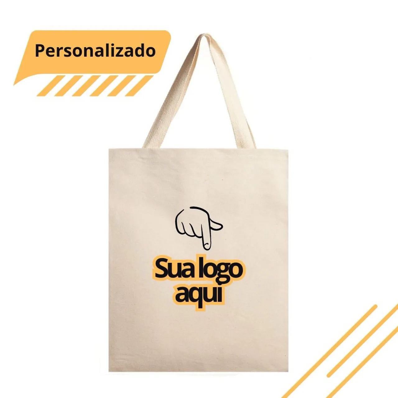 Ecobag personalizada Personalize seu ecobag - Foto 3
