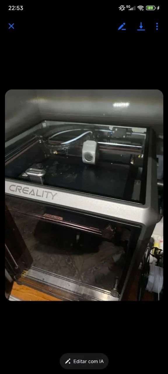 Impressora 3d k1 max vendo ou troco  - Foto 2