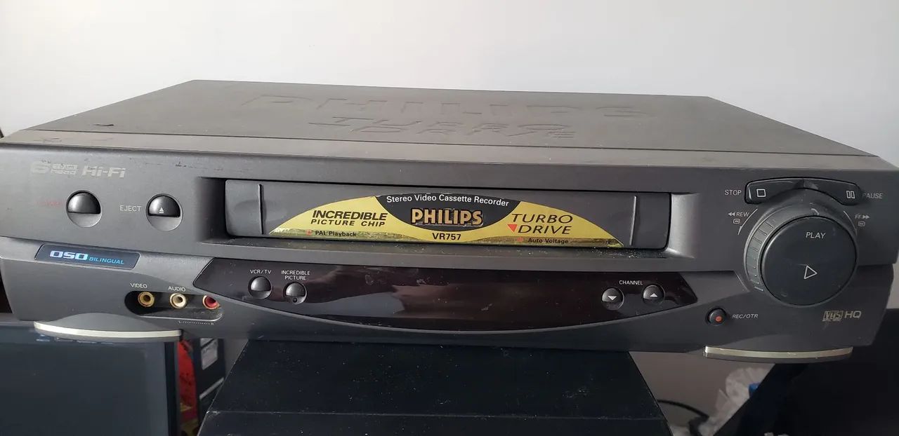 video cassete 120R$ pra ir logo