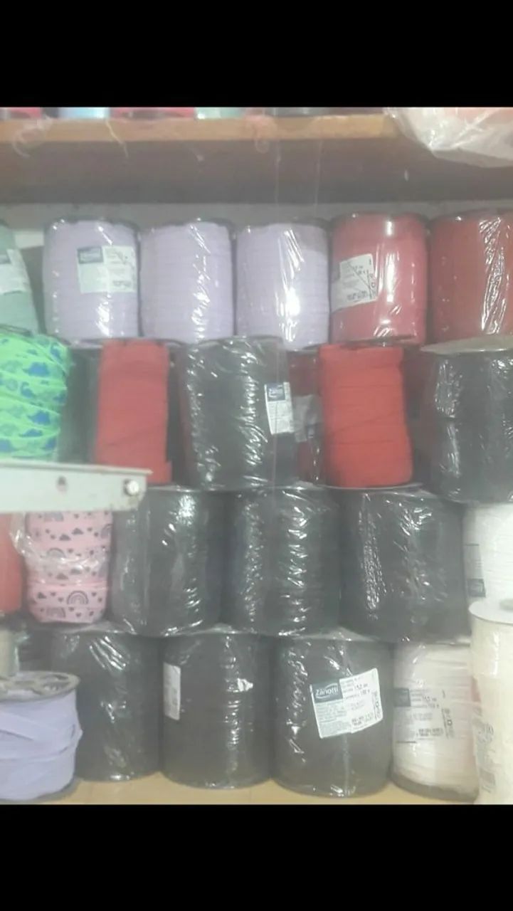 Rolo de elástico para confecção 