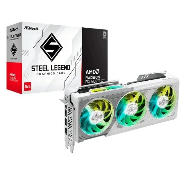9070XT Steel Legend (impecavel)  - Foto 3