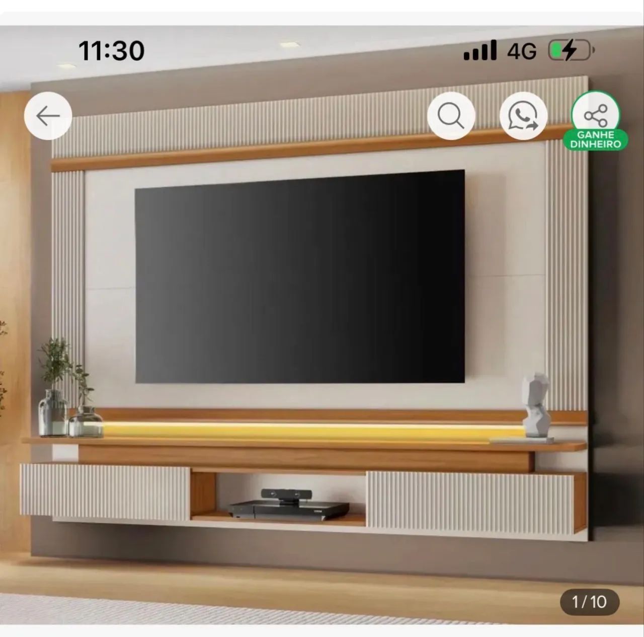 Painel tv ate 75 polegadas  - Foto 2