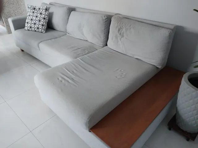 Sofá de 3 lugares com chaise - Foto 4