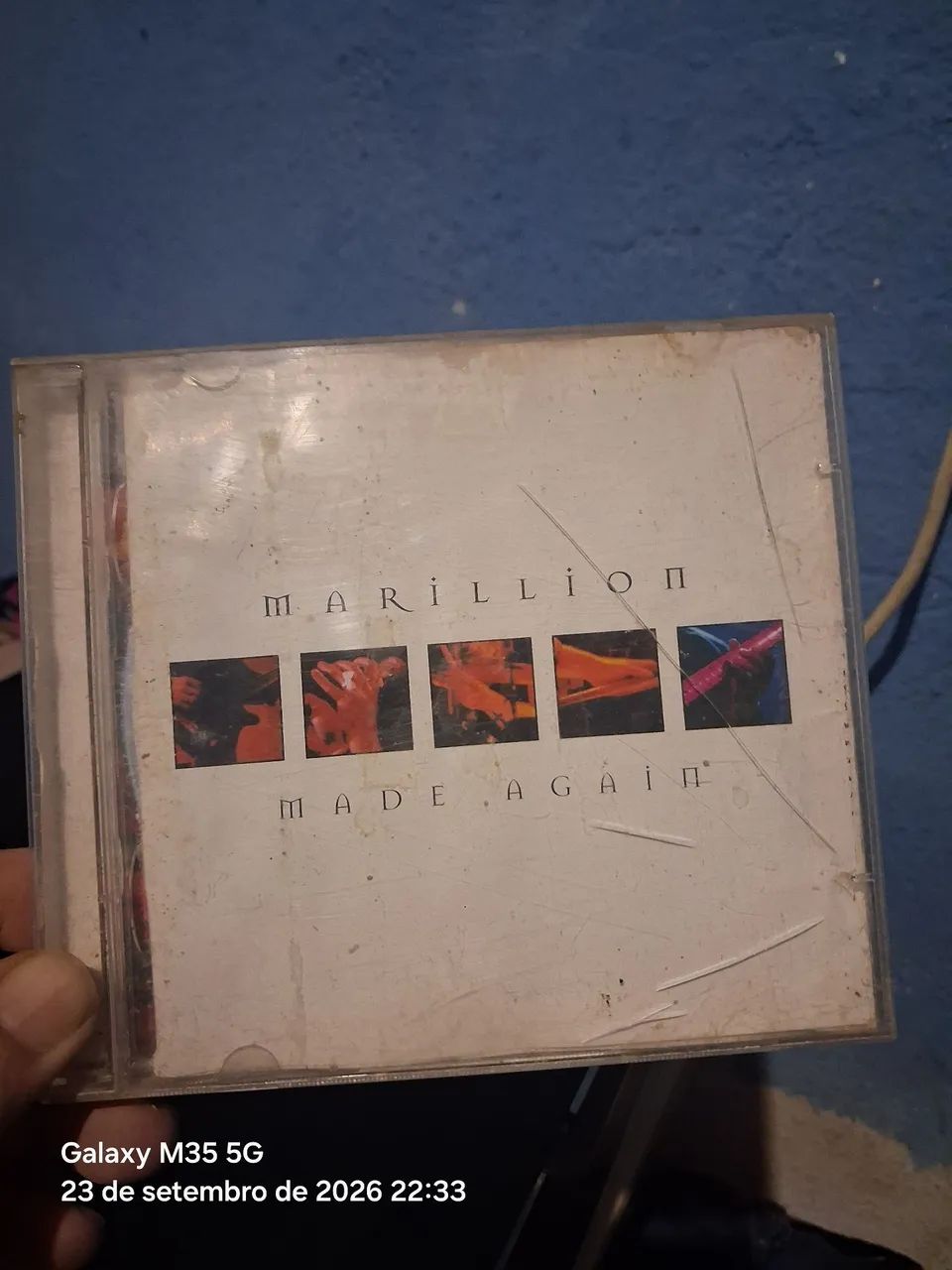 Cd marillion duplo importado made again  - Foto 3