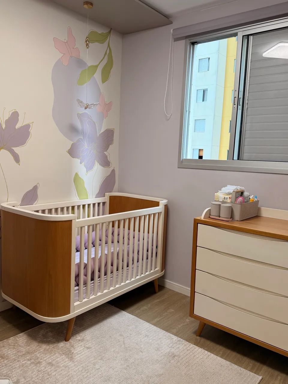 Berço Americano Madeira Maciça e Cômoda - conjunto marca Ameise Design