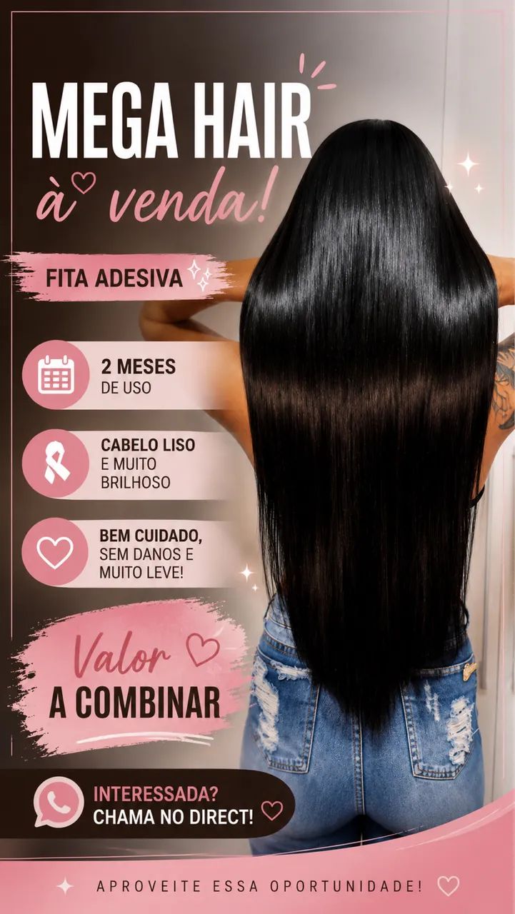 Vendo mega Hair  - Foto 2