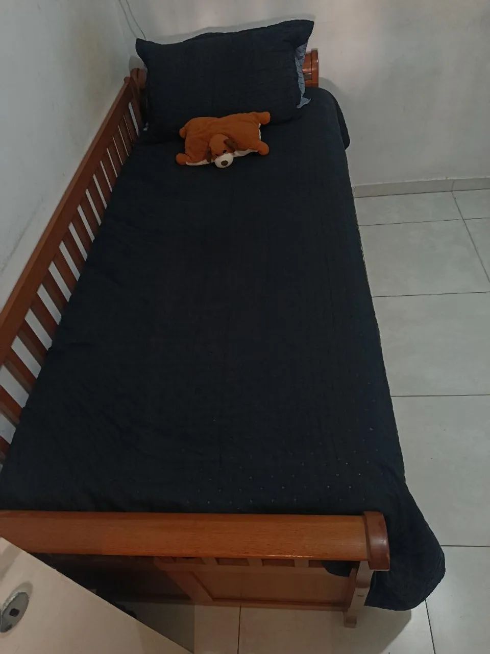 Bi cama com 3 gavetas e acompanha o colchão de cima - Foto 2