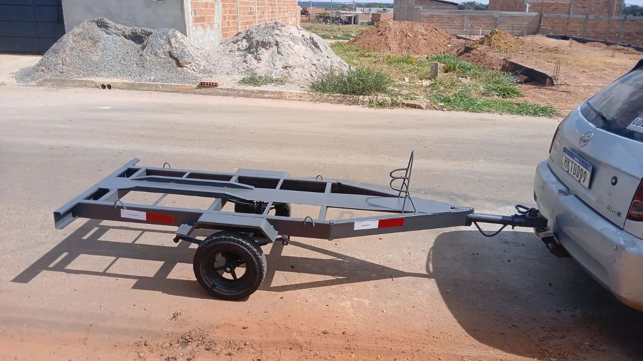 Carretinha para moto  - Foto 3