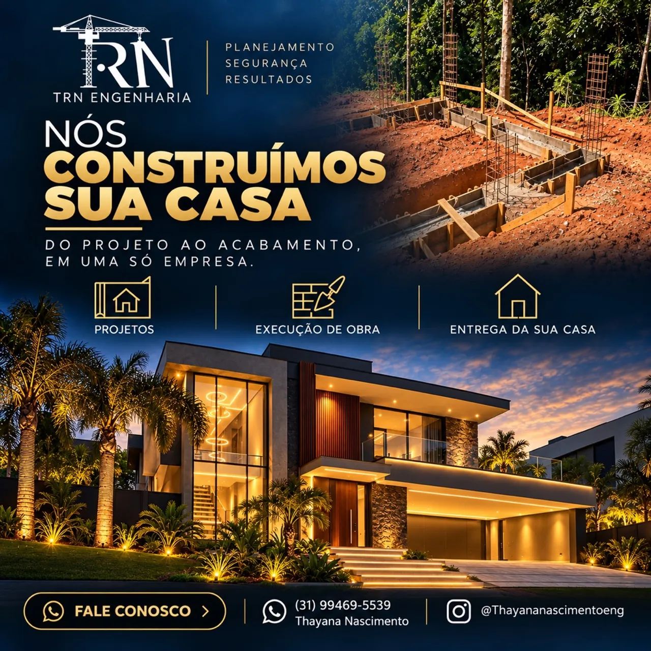 Construímos Sua Casa | Do projetos ao acabamento