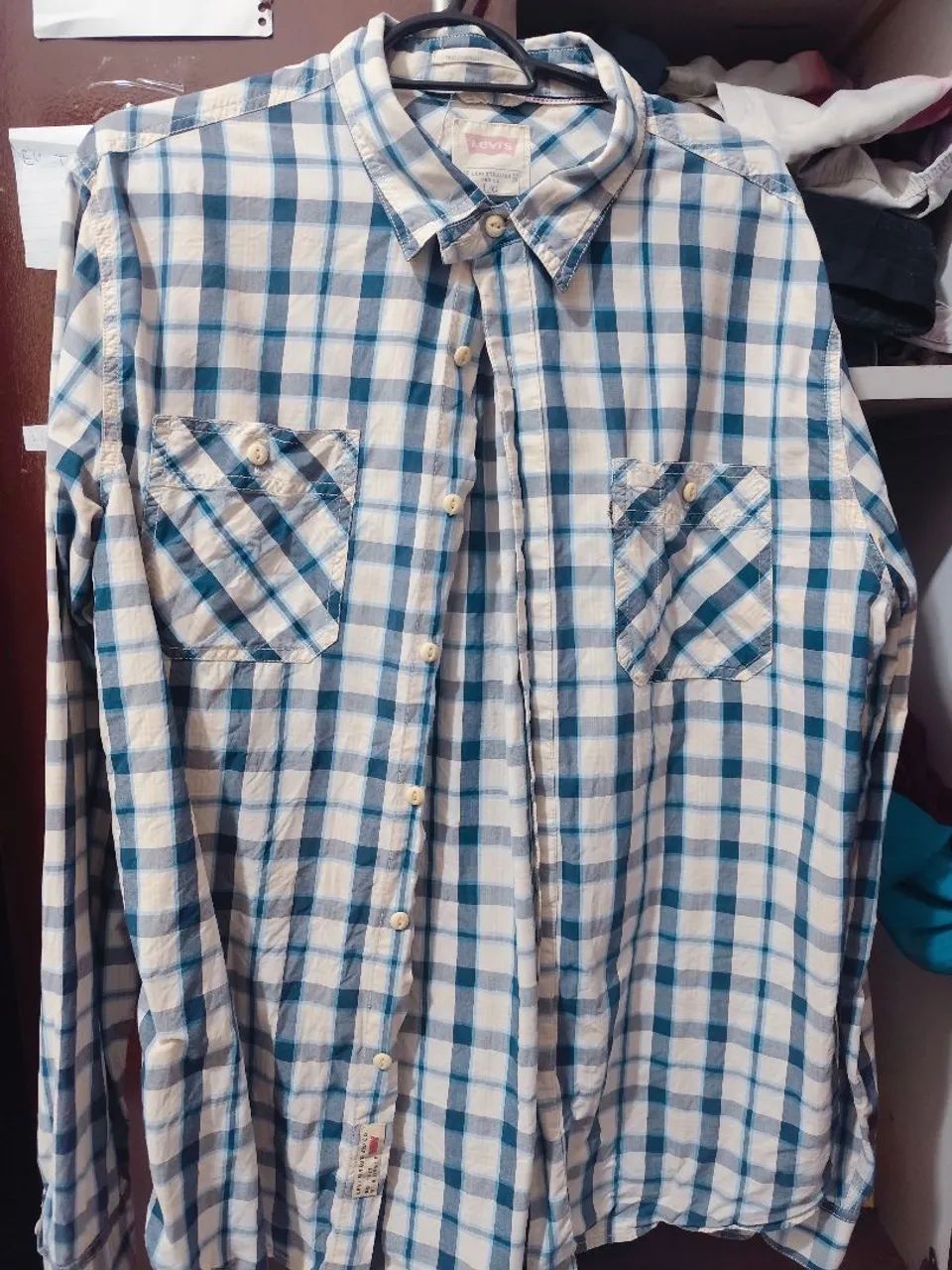 Camisa xadrez Levi's original 