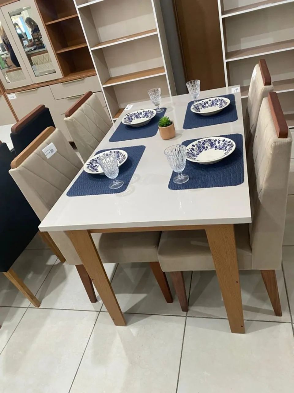 MESA DE JANTAR TAMPO LACCA - Foto 2