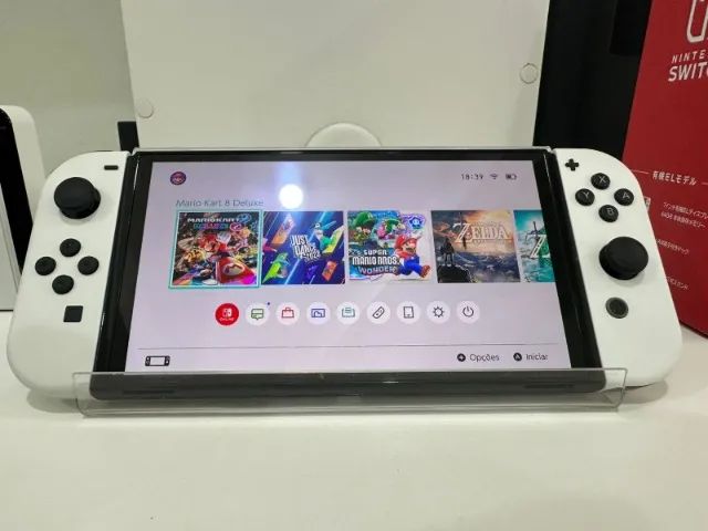 Nintendo Switch Oled com 40 Jogos - Foto 2