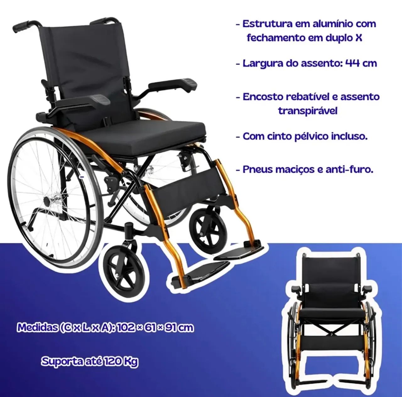 Cadeira de Rodas  - Foto 5