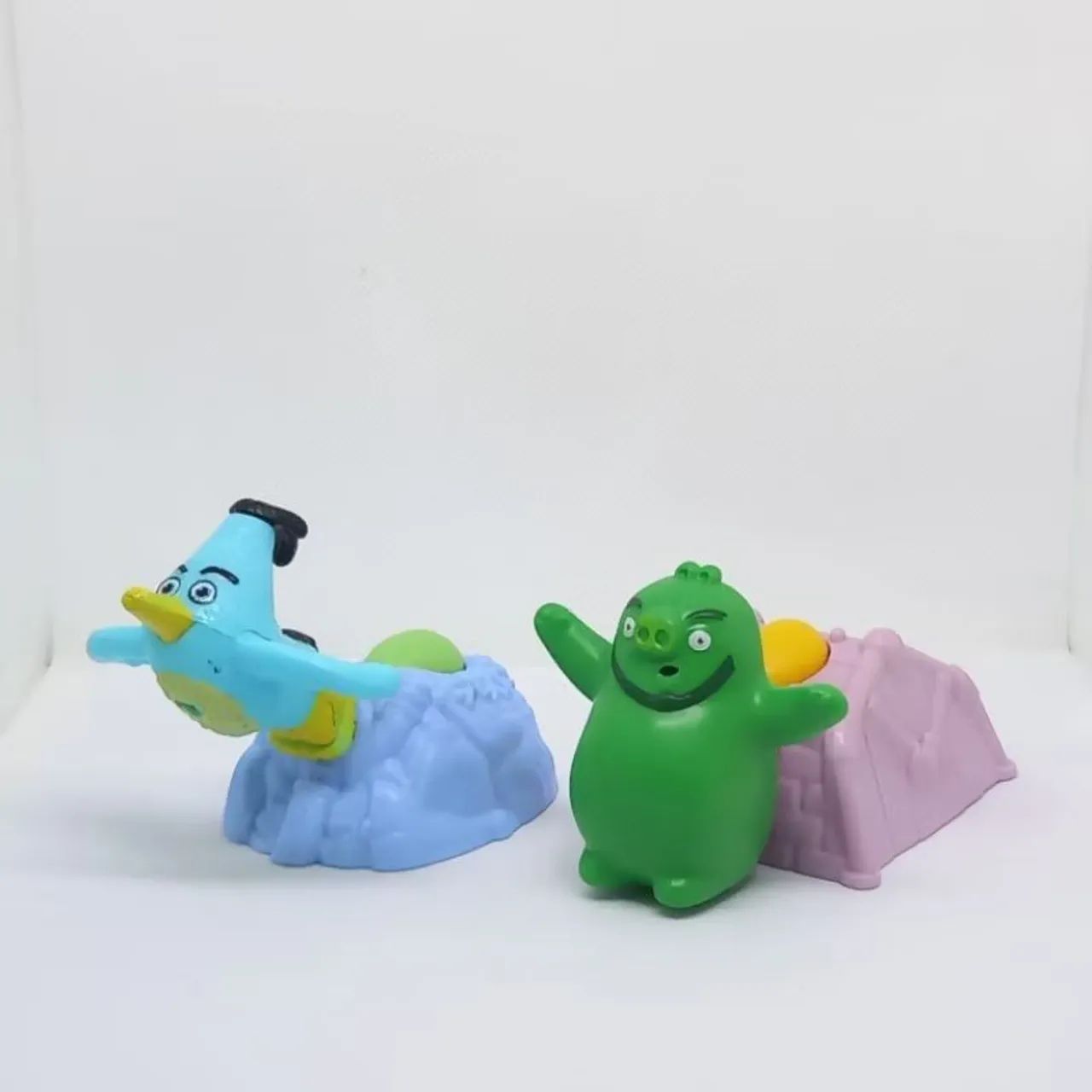 5 bonecos Angry Birds e 2 lançadores McDonald's  - Foto 3
