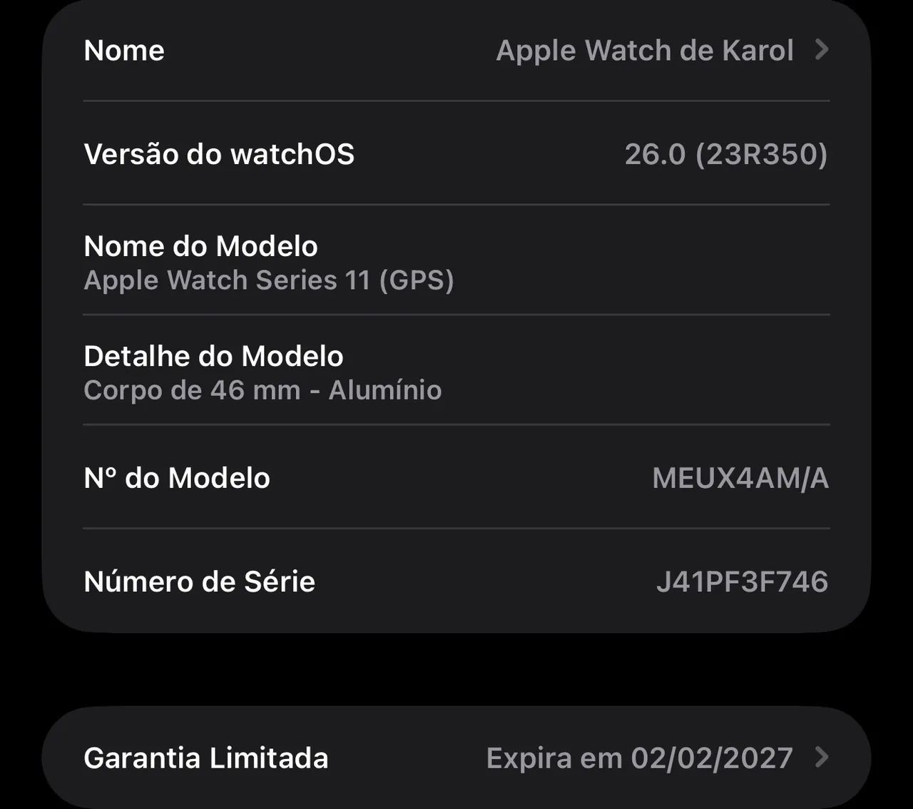 Apple Watch séries 11 - Foto 3
