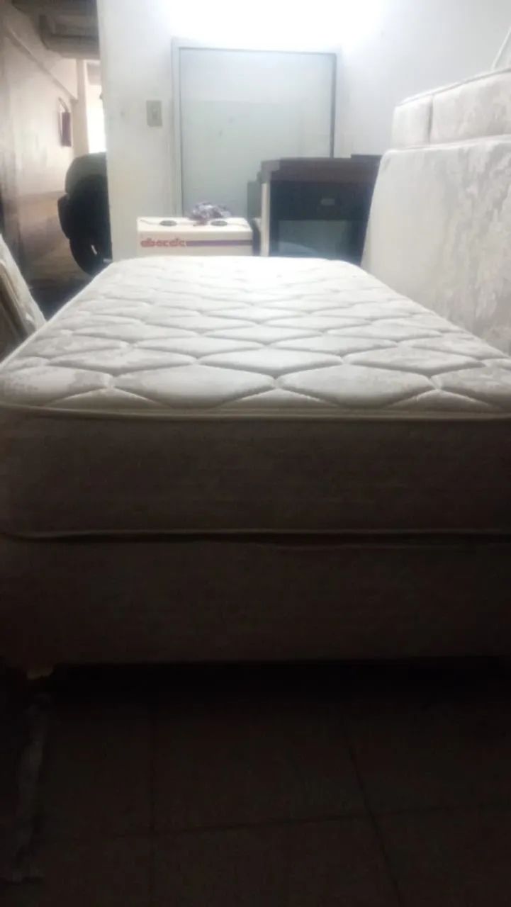 Dois Cama box solteiro com colchão  - Foto 5