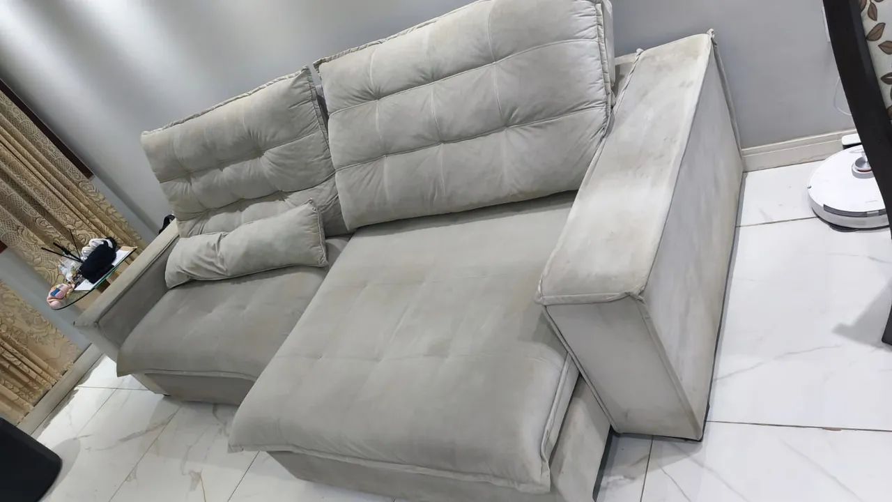 Sofá retrátil e reinclinavel - 2,90 m - Foto 2