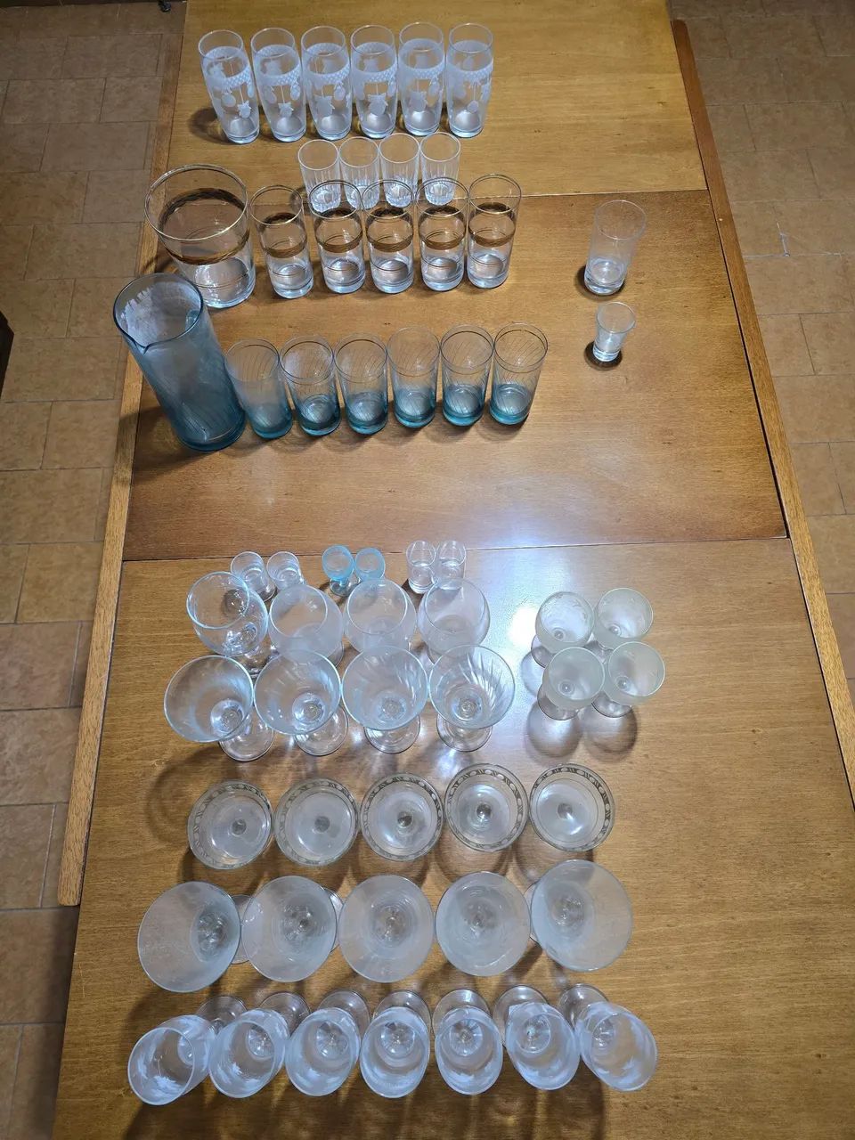 Taças e Copos de Cristal