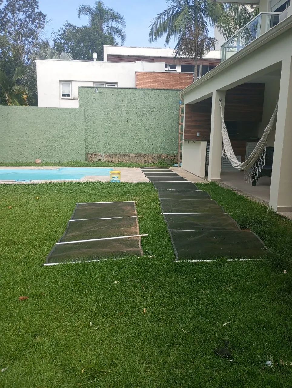 Vendo tela de proteção  removível para piscina  - Foto 4