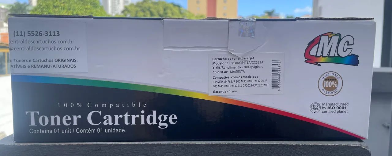 Kit 7 Toner Compatível CC530A - CC531A - CC532A - CC533A - Foto 5