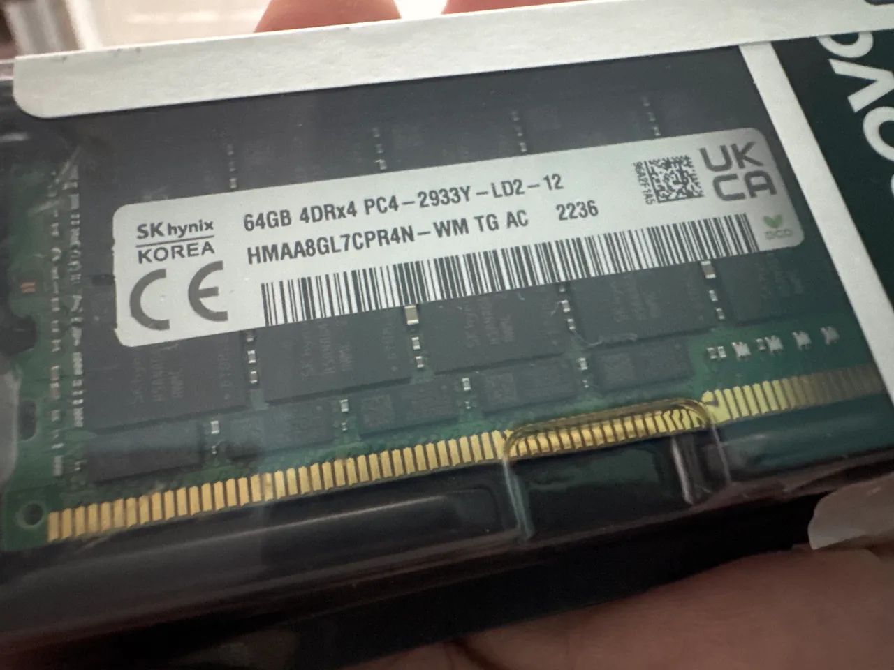 Pc4-2933Y-RD1 ECC メモリ Memória 64Gb Ecc DDR4 2933mhz - Memória RAM - Gávea, Rio de