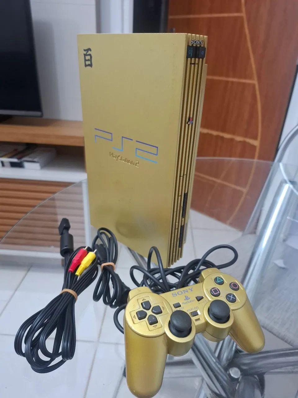 Ps2 fat dourado japonês - Foto 3