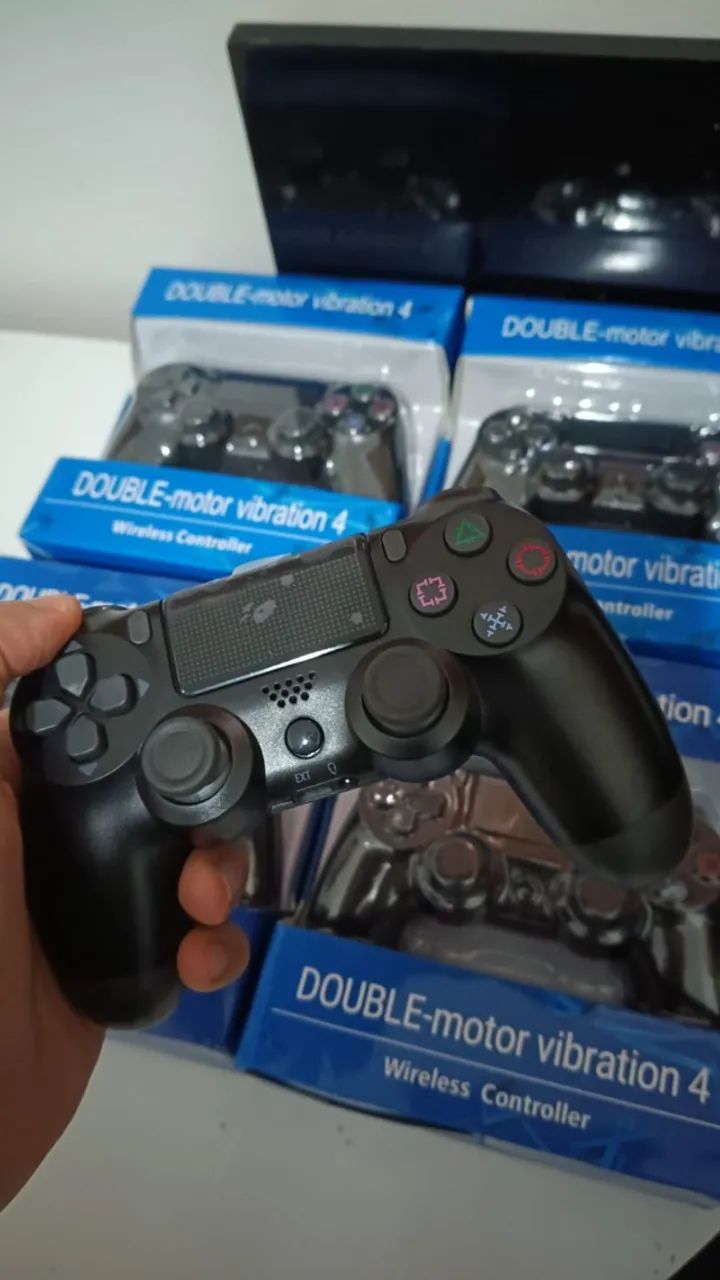 Controle PS4 Double Motor Vibration - Foto 3
