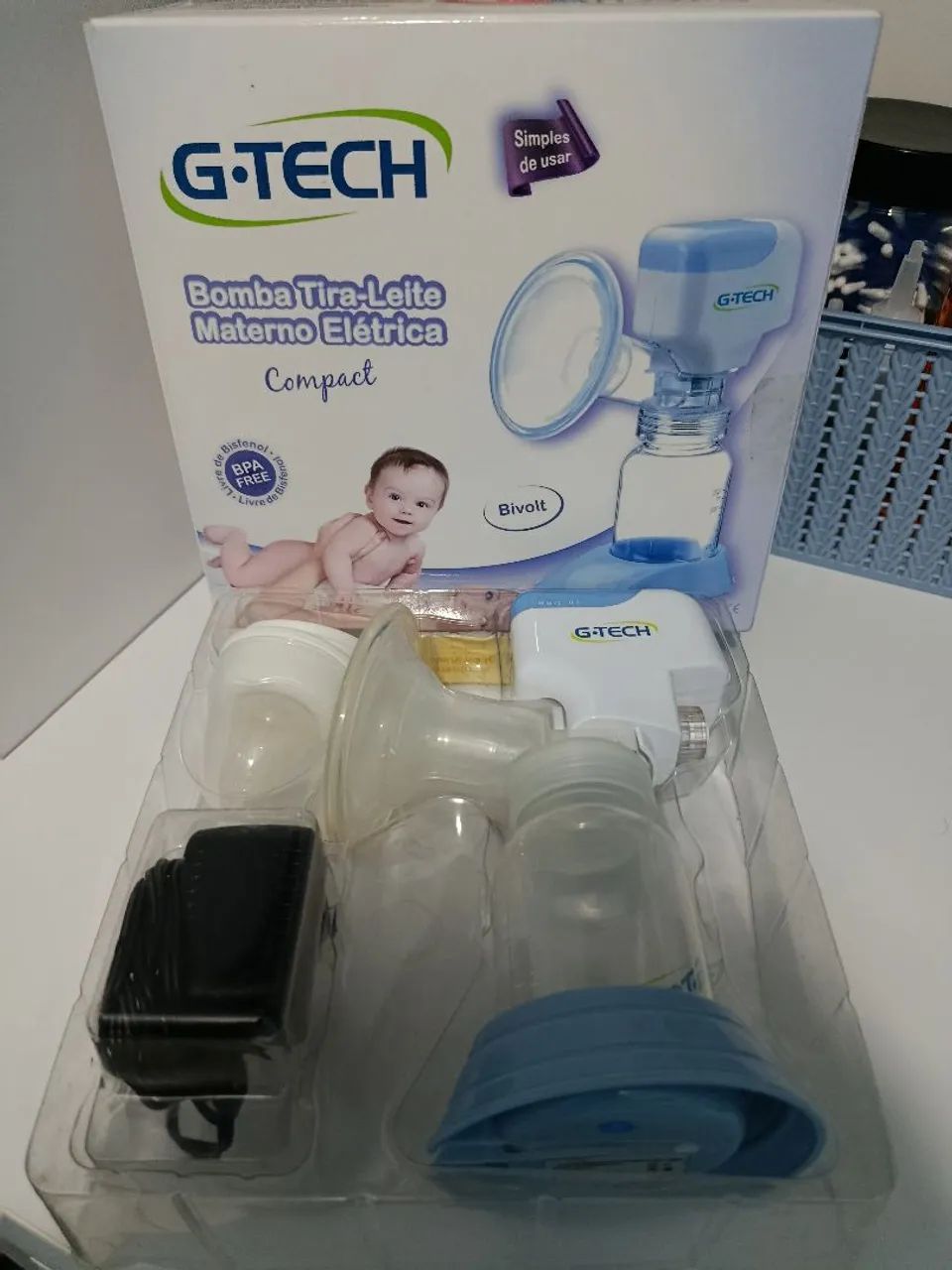 Bomba Tira leite Elétrica G-TECH - Foto 2